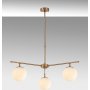 Atlas taklampa 10261 - Vintage/vit