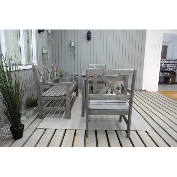 Bollnäs outdoor groep - Klassiek grijs Bollnäs outdoor groep - Klassiek grijs