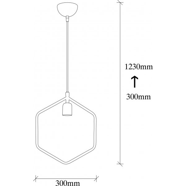 Plafonnier Jonni MR-647 - Noir Plafonnier Jonni MR-647 - Noir