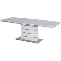Caldwell 180-240 cm matbord - Vit (Högglans) Caldwell 180-240 cm matbord - Vit (Högglans)