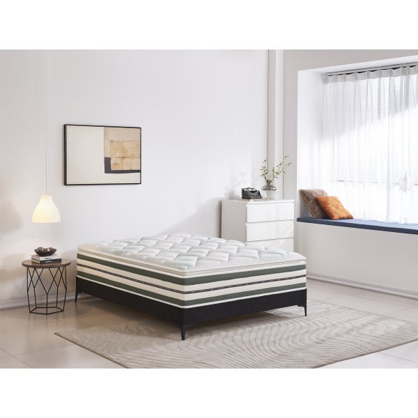 Matras met ingebouwde matrasbeschermer - Pocketsysteem 5-zone Matras met ingebouwde matrasbeschermer - Pocketsysteem 5-zone