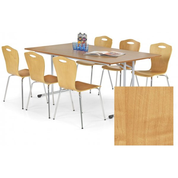 Konferens bord fllbart 180 cm bord - Al