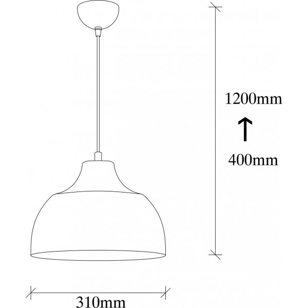 Berkeley taklampa 222-S - Svart Berkeley taklampa 222-S - Svart