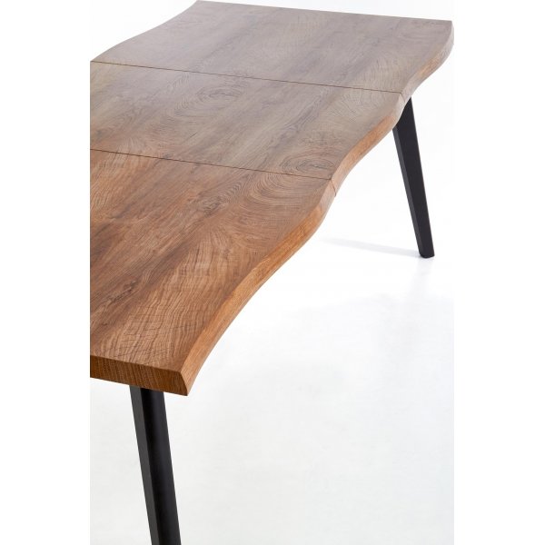 Horst matbord 120-180 x 80 cm - Ek/svart Horst matbord 120-180 x 80 cm - Ek/svart