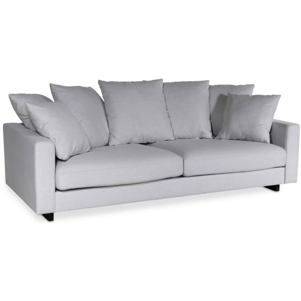 New Lexington 3,5-sits soffa 240 cm med kuvertkuddar - offwhite linne + Möbeltassar New Lexington 3,5-sits soffa 240 cm med kuvertkuddar - offwhite linne + Möbeltassar