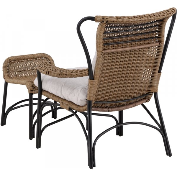 Loreto fauteuil - Zwart