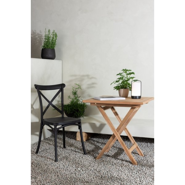 Kenya matbord 70 x 70 cm - Teak Kenya matbord 70 x 70 cm - Teak