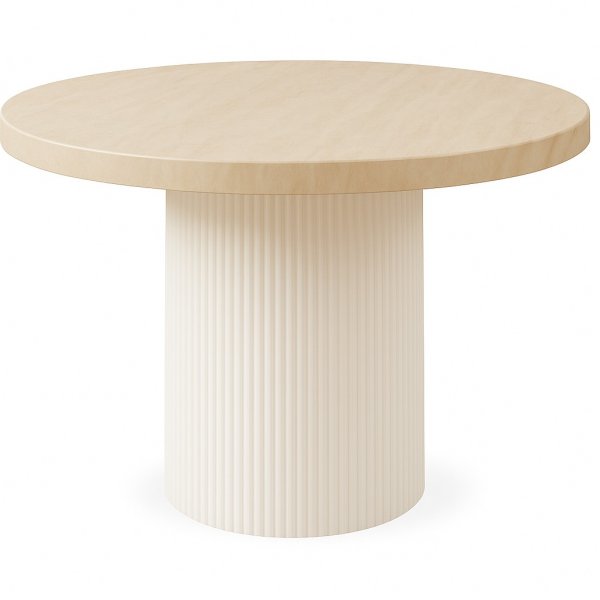 Utegrupp: 4 stolar och matbord 122 beige - Merca/Pino