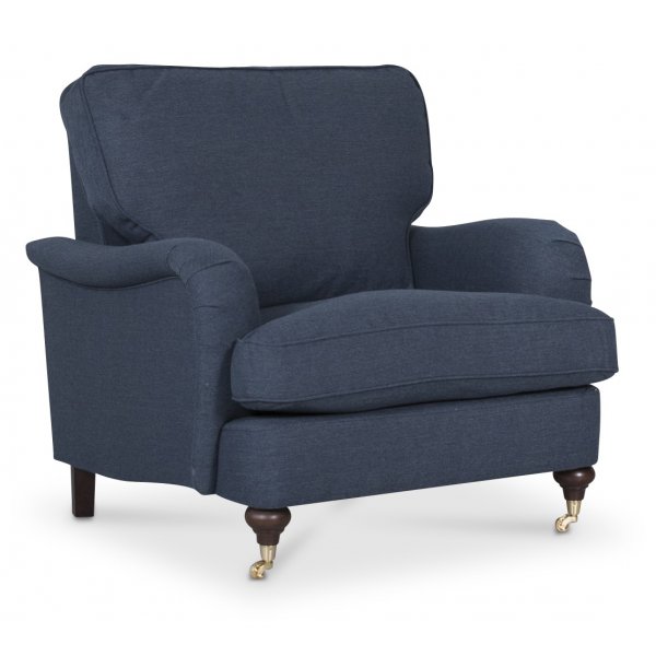 Fauteuil de luxe Howard Watford - Bleu marine Fauteuil de luxe Howard Watford - Bleu marine