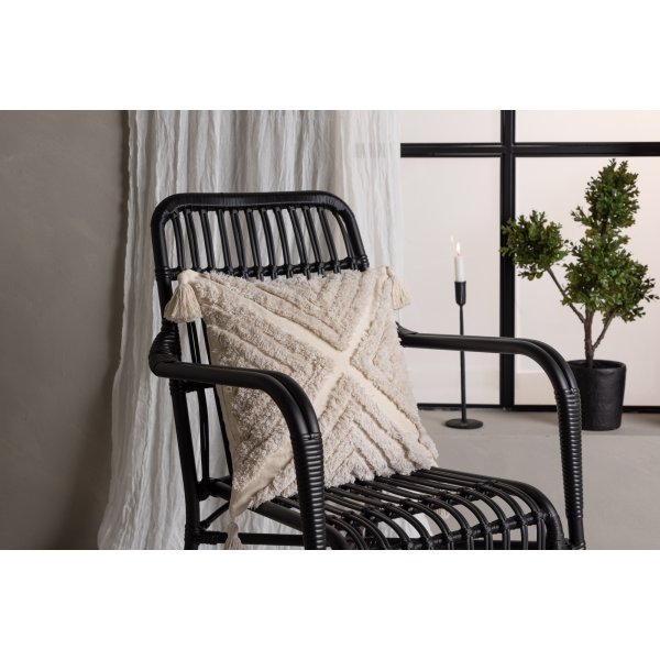 Lovis kussenhoes 45 x 45 cm - Gebroken wit