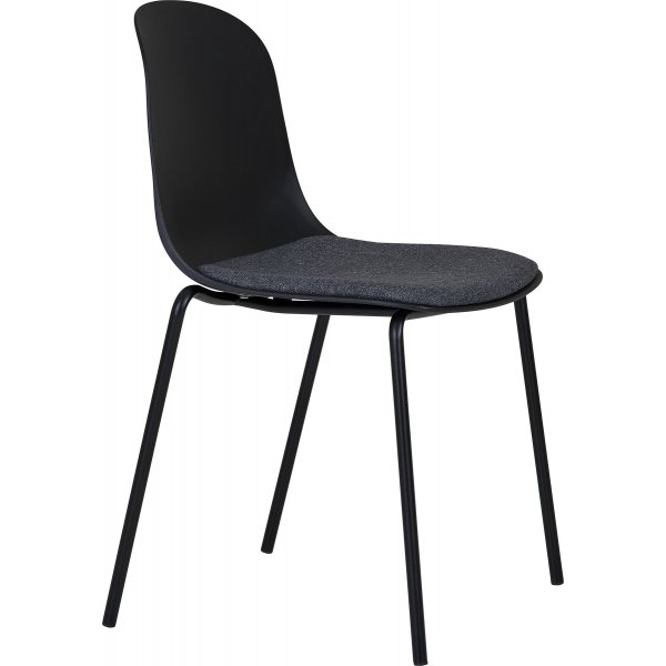 Chaise de salle à manger Madalena - Noir Chaise de salle à manger Madalena - Noir