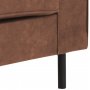 Sand 2,5-sits soffa - Cognac ecolder