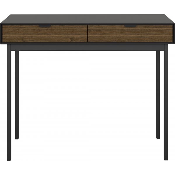 Soma skrivbord 100 x 51 cm - Svart/espresso Soma skrivbord 100 x 51 cm - Svart/espresso