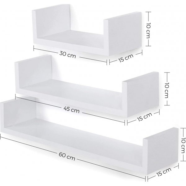 Timmy wandplank - Wit Timmy wandplank - Wit