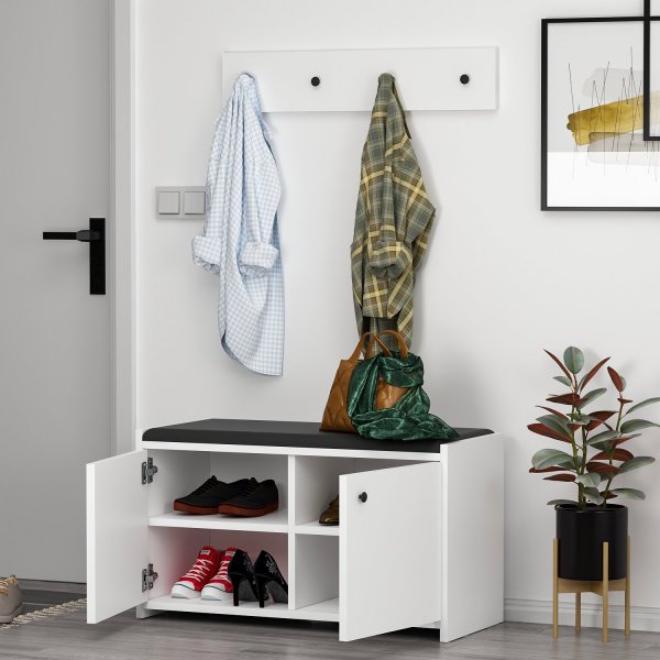 Zen hallmöbel - Vit Zen hallmöbel - Vit
