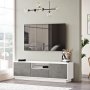Luvio mediabnk 3 - Silver/vit