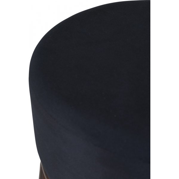 Kardinal sittpuff - Svart/mässing Kardinal sittpuff - Svart/mässing