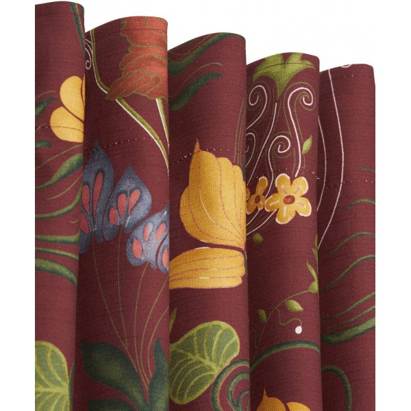 Rideau Jos 135 x 240 cm - Bordeaux