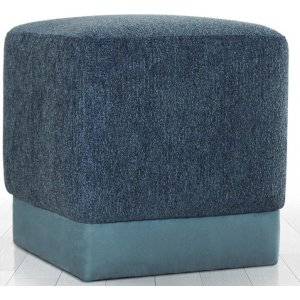 Pouf Borgot - Bleu