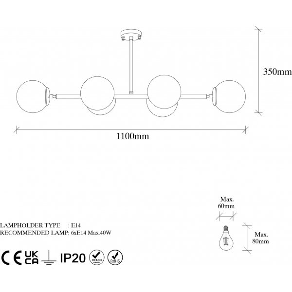 Fasett taklampa 10491 - Vintage Fasett taklampa 10491 - Vintage