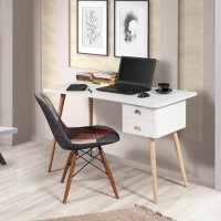 Balbina skrivbord 120x60 cm - Vit Balbina skrivbord 120x60 cm - Vit