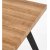 Gladwyn frlngningsbart matbord med butterfly 160-220 x 90 cm - Valnt/svart