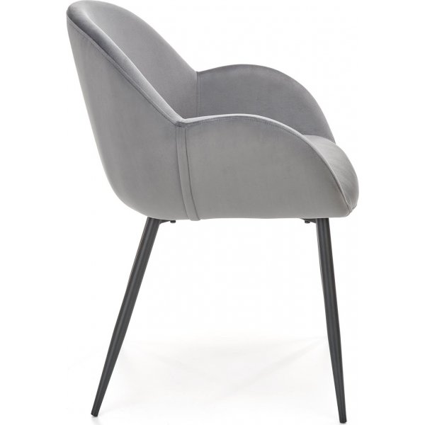 Chaise de salle  manger Cadeira 480 - Gris