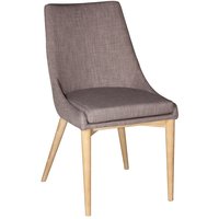 Nordli Matstol - Grå sits / Vitoljad ek Nordli Matstol - Grå sits / Vitoljad ek