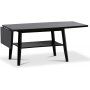 Slen klaffbord 90-140 cm - Svart