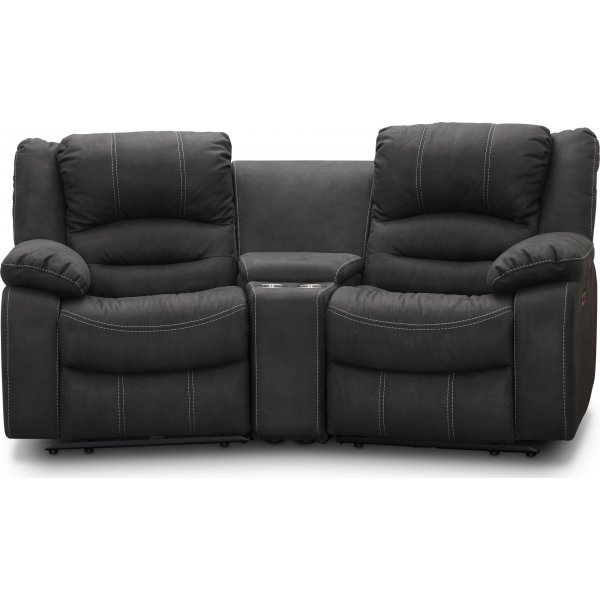 Canapé Kensington Manual 2 Places - Gris Canapé Kensington Manual 2 Places - Gris