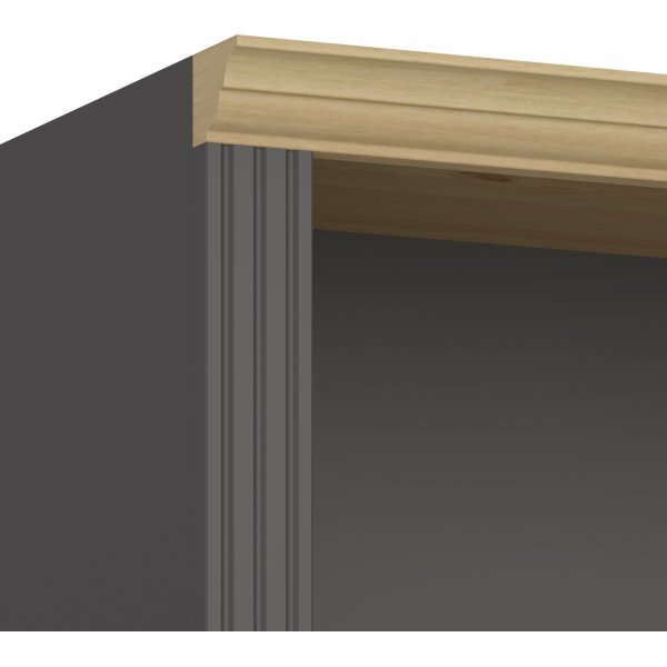 Bibliothque Nola - Noir/beige