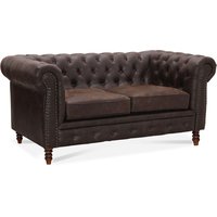 Chesterfield Cambridge 2-sits soffa - Vintage tyg Chesterfield Cambridge 2-sits soffa - Vintage tyg
