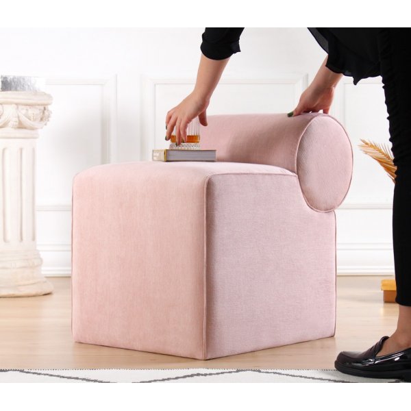 Linburg sittpuff - Rosa Linburg sittpuff - Rosa