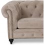 Chesterfield Montgomery 2-sits soffa - Beige sammet
