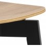 Roxby matstol - Ek/svart