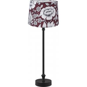 Liam bordslampa - Rd/svart - 59 cm