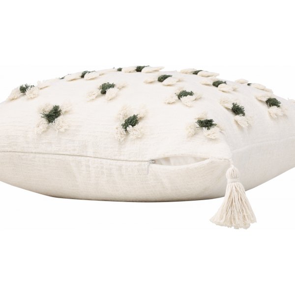 Millie kussenhoes 45 x 45 cm - Wit