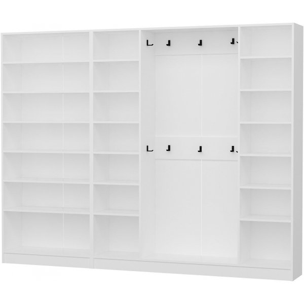 Meuble d\\\'entre Armadio 270 x 35 x 210 cm - Blanc