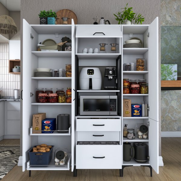 Jeriko köksskåp 144 - Vit Jeriko köksskåp 144 - Vit