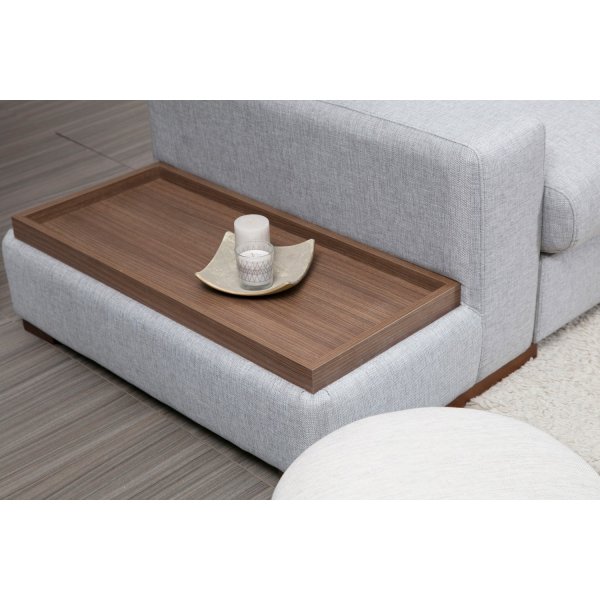 Canapé divan Loom - Gris clair Canapé divan Loom - Gris clair