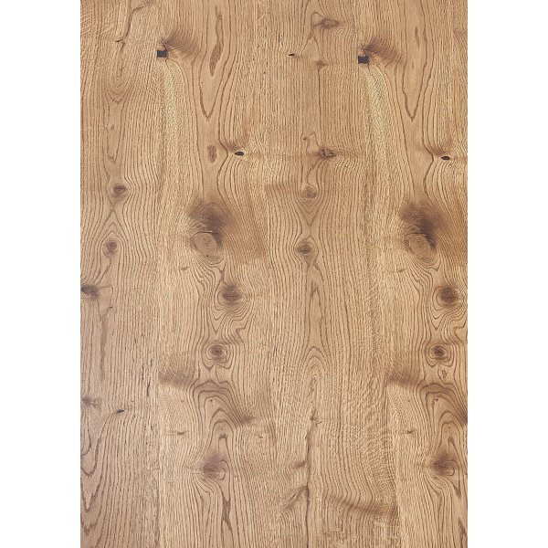 Table  manger Xavier 160-250 x 90 cm - Chne/noir