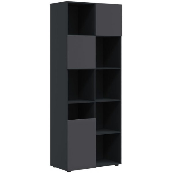 Holmfrid bokhylla - Antracit