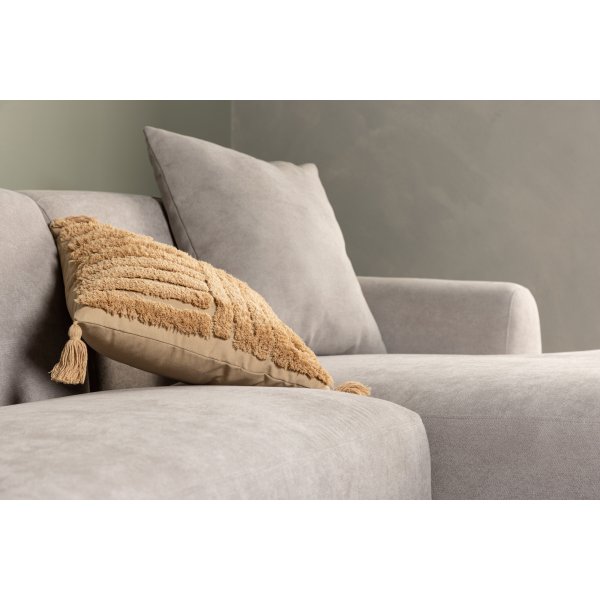 Viskan divansoffa - Svart/Ljusgrå Viskan divansoffa - Svart/Ljusgrå