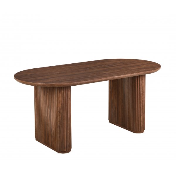 Callum matbord 180x90 cm - Mörk brunbetsad ek Callum matbord 180x90 cm - Mörk brunbetsad ek