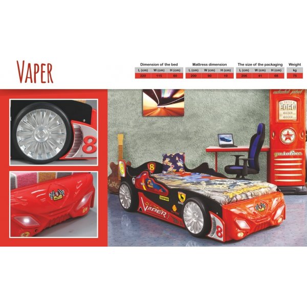 Vaper autobed - 90 x 200 cm Vaper autobed - 90 x 200 cm