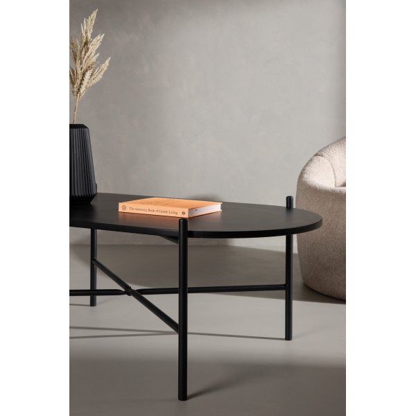 Table basse Pueblo 120 x 60 cm - Noir Table basse Pueblo 120 x 60 cm - Noir