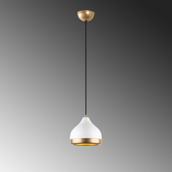 Yildo taklampa 6868 - Vit/guld
