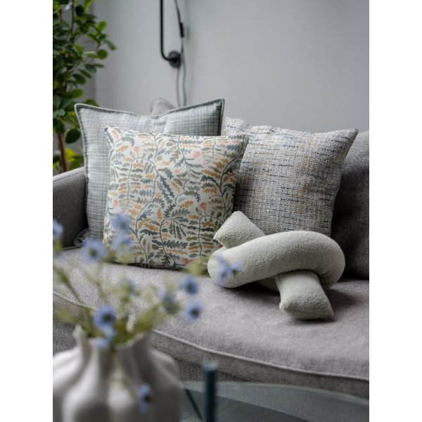 Bertie kussenhoes 45 x 45 cm - Blauwgroen