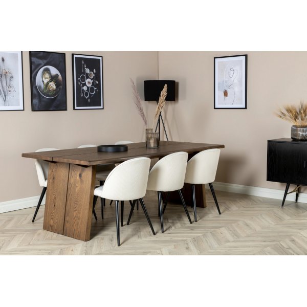 Table  manger Logger 210 x 100 cm - Chne