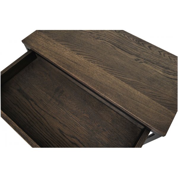 Duett sidobord set - Brun ekfaner Duett sidobord set - Brun ekfaner